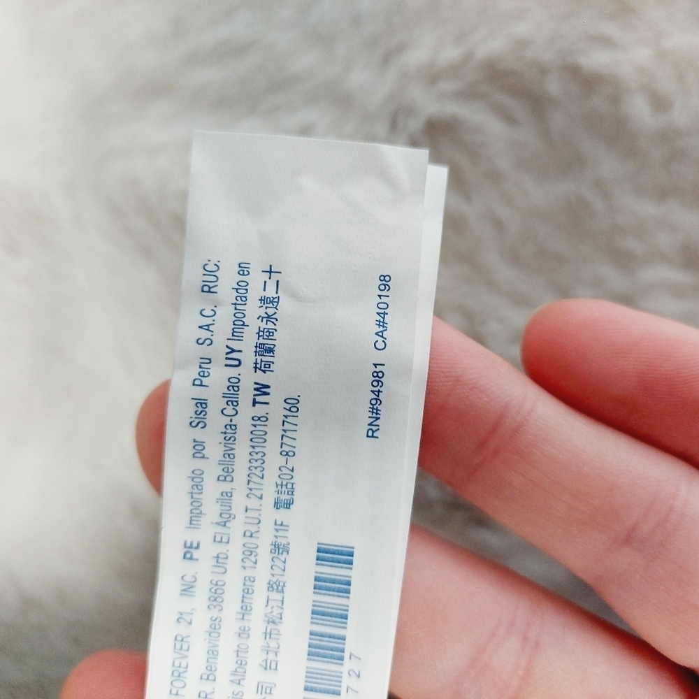 Forever 21 White & Blue A-Line Jean Shorts With Pockets 592 - Picture 7 of 9